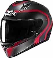HJC ヘルメット　マットブラック　C10 Amazon.com: HJC C10 Solid Full Face Motorcycle Helmet (Semi